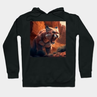 Angry Cougar Hoodie